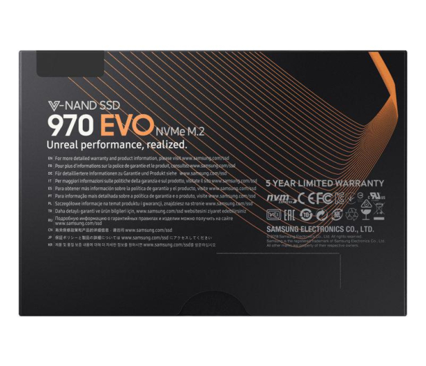 Samsung 500GB M.2 PCIe NVMe 970 EVO - 431142 - zdjęcie 9
